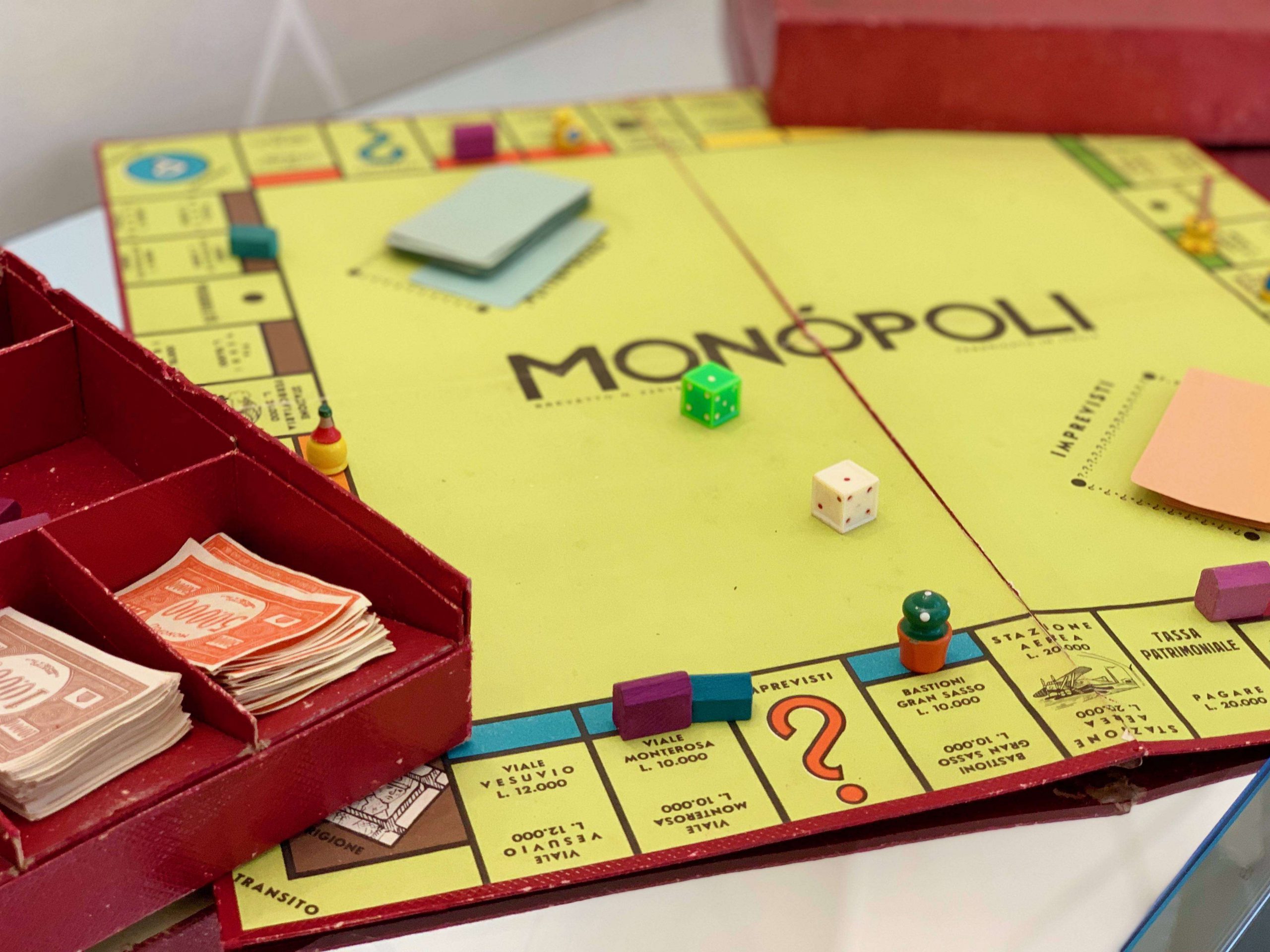 Gioco monopoli scatola rossa